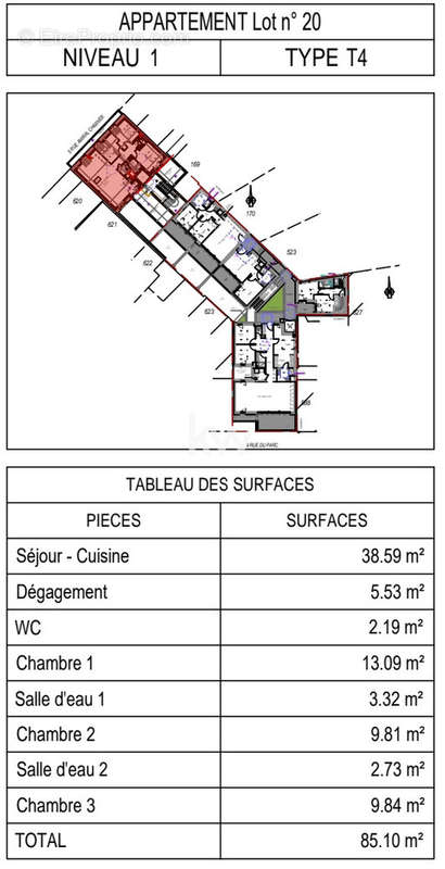 Appartement à PLENEUF-VAL-ANDRE