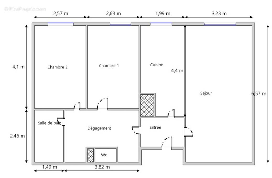 Appartement à ASNIERES-SUR-SEINE