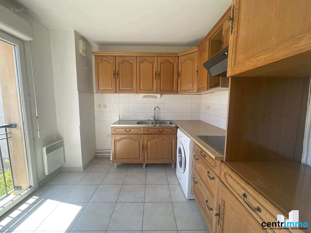 Montpellier Nord Ouest vente appartement F2 duplex Centrimmo cuisine - Appartement à MONTPELLIER