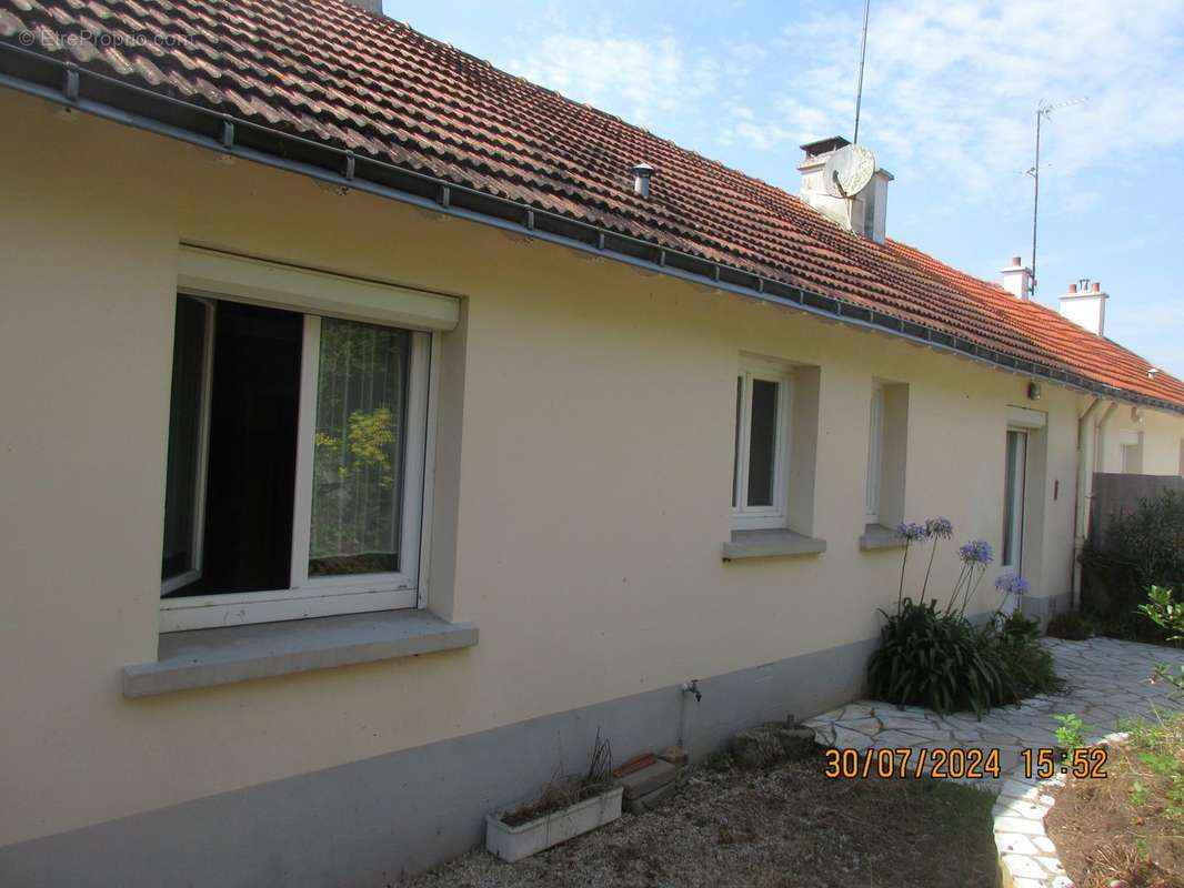 façade arrière - Maison à COUERON