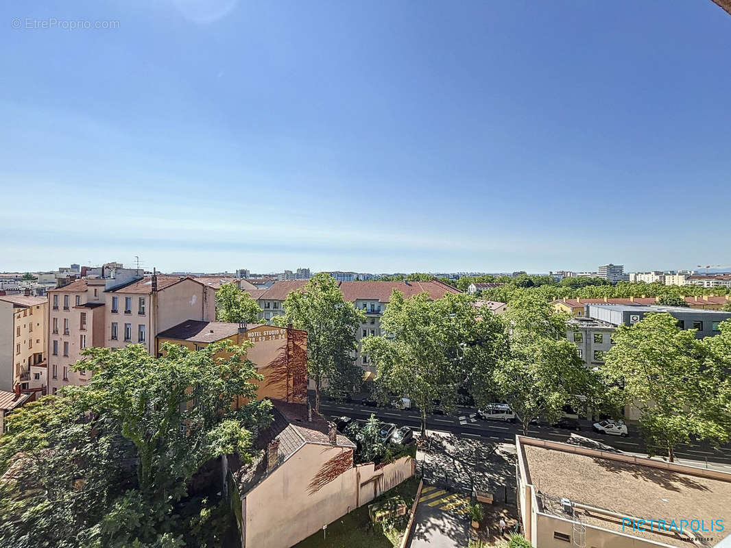 Vue PANORAMIQUE - Appartement à LYON-7E