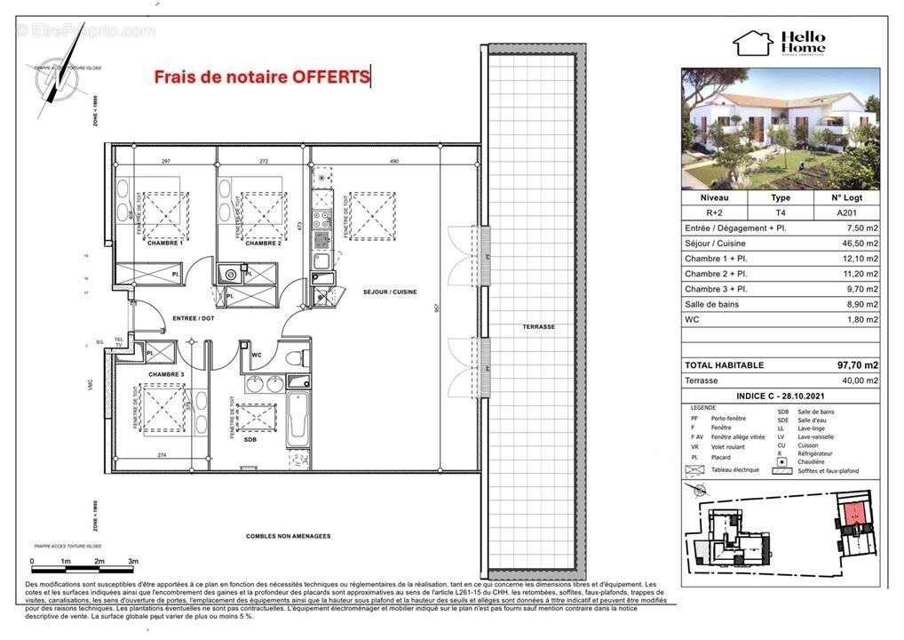 Appartement à L&#039;UNION