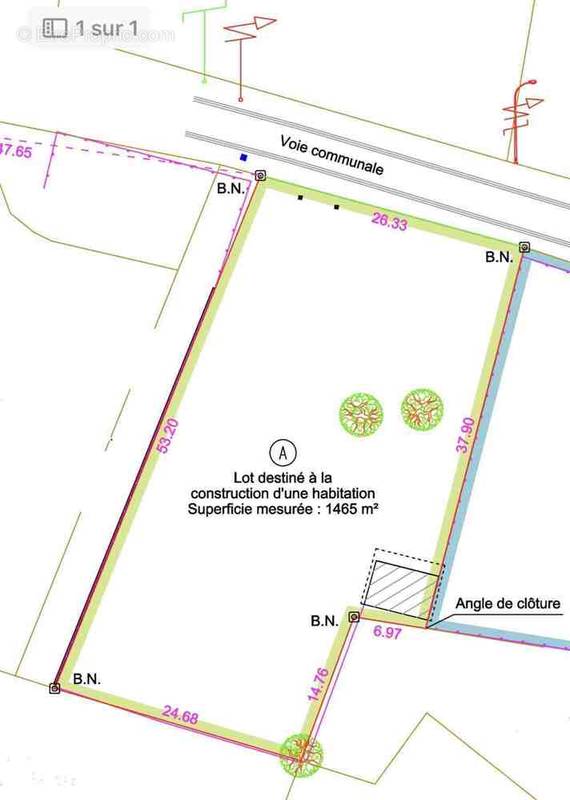 Terrain à LA FERTE-GAUCHER