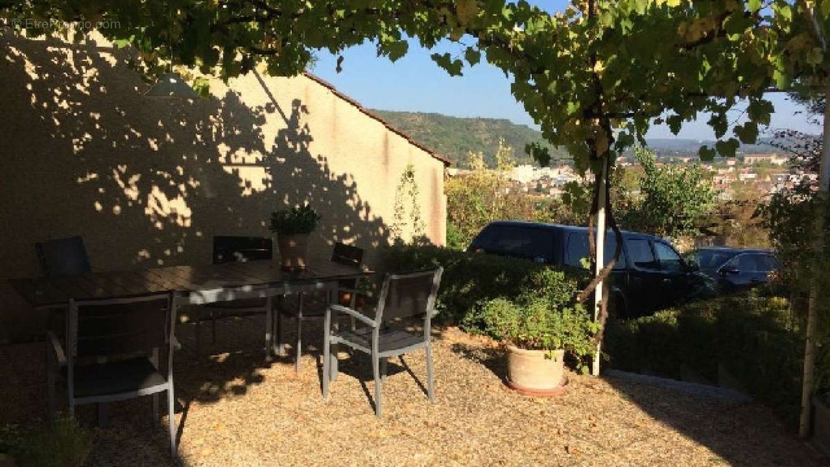 terrasse maison - Maison à CAHORS