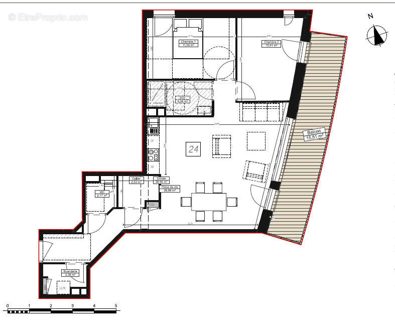 Photo 3 - Appartement à PLOUGASTEL-DAOULAS