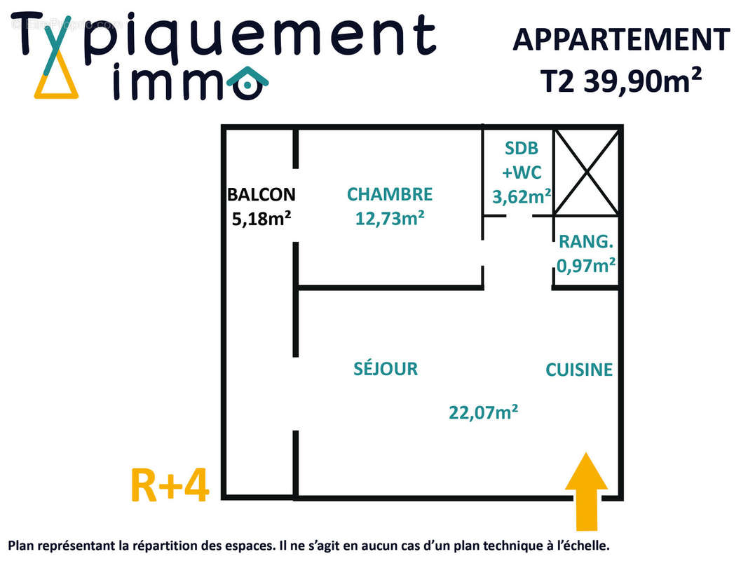 Appartement à TOULOUSE