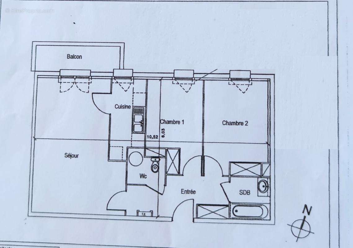 Appartement à SAINT-QUENTIN