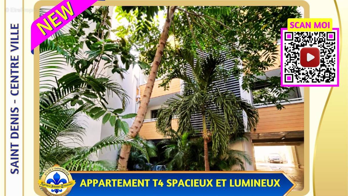 Appartement à SAINT-DENIS