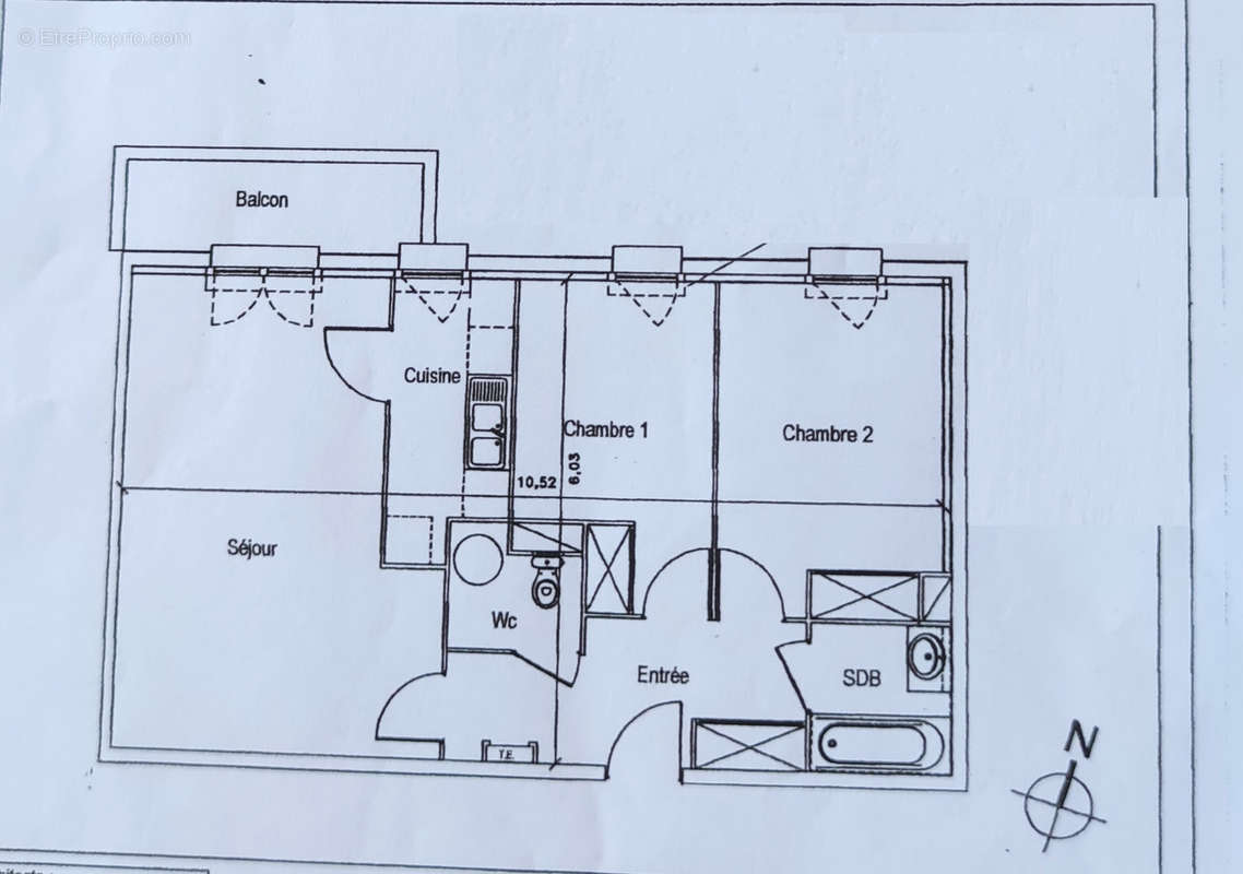 Appartement à SAINT-QUENTIN