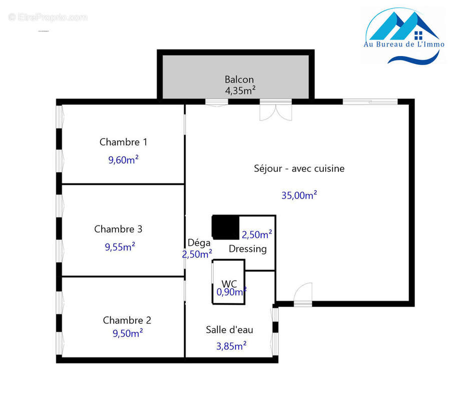 Appartement à MARSEILLE-11E