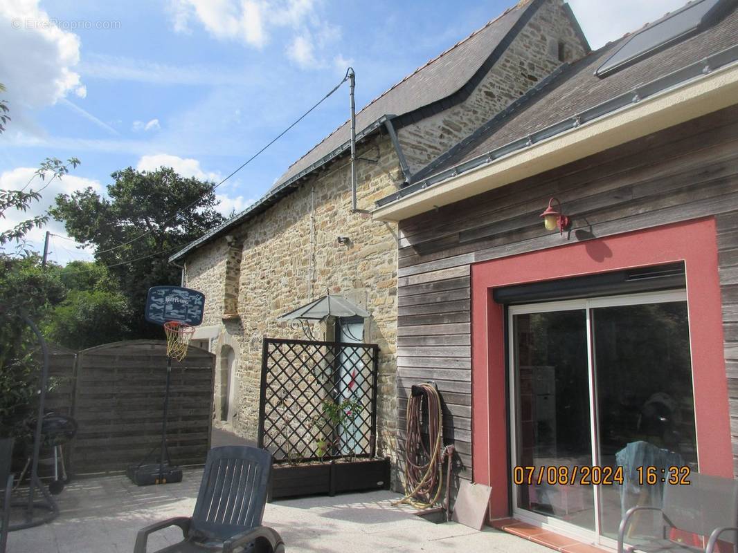 façade SUD - Maison à FAY-DE-BRETAGNE