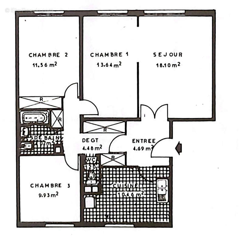 Appartement à GARGES-LES-GONESSE