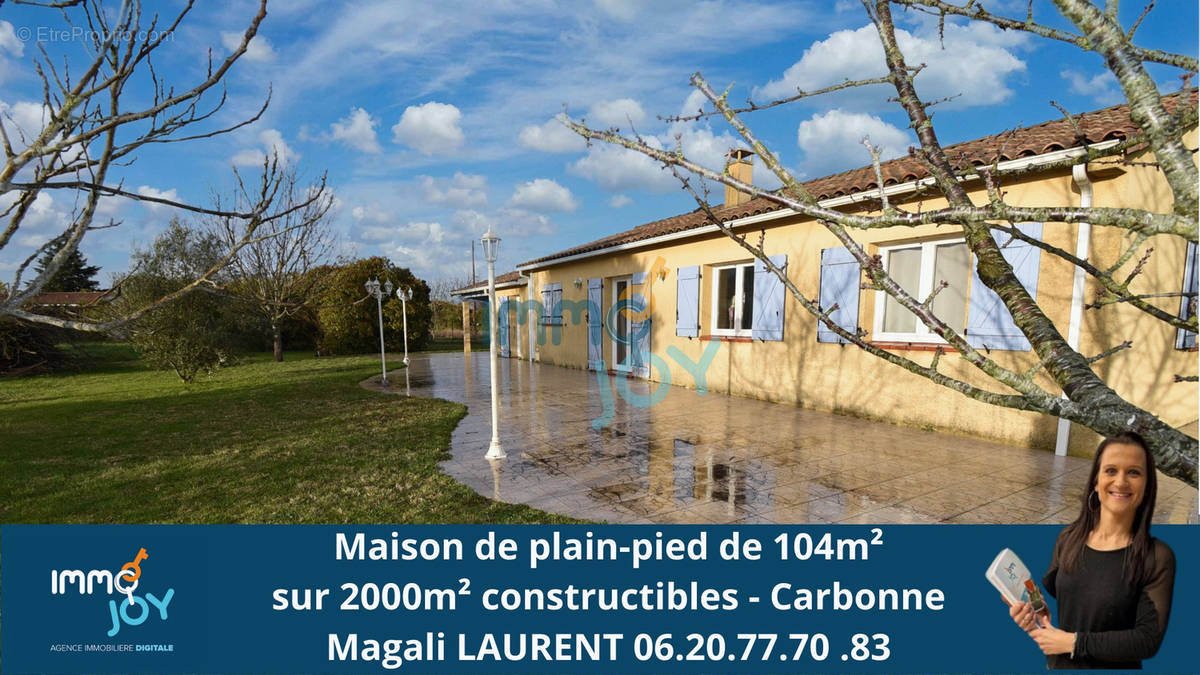 Maison à CARBONNE