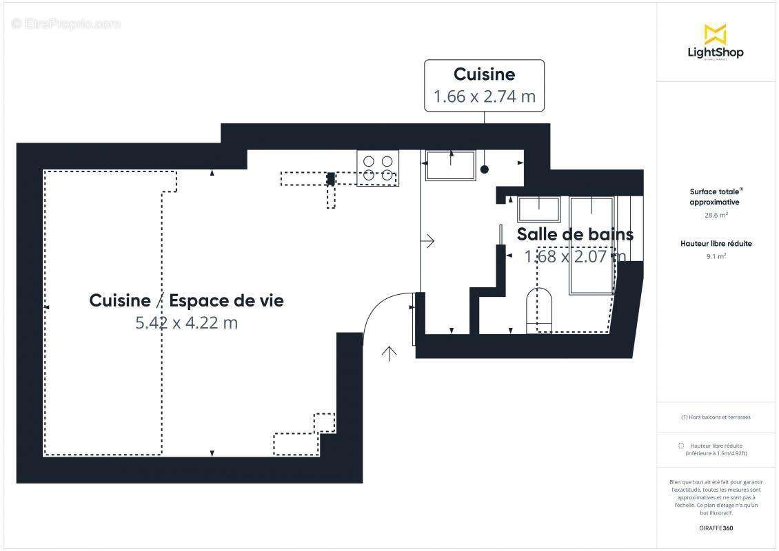 Appartement à PARIS-2E