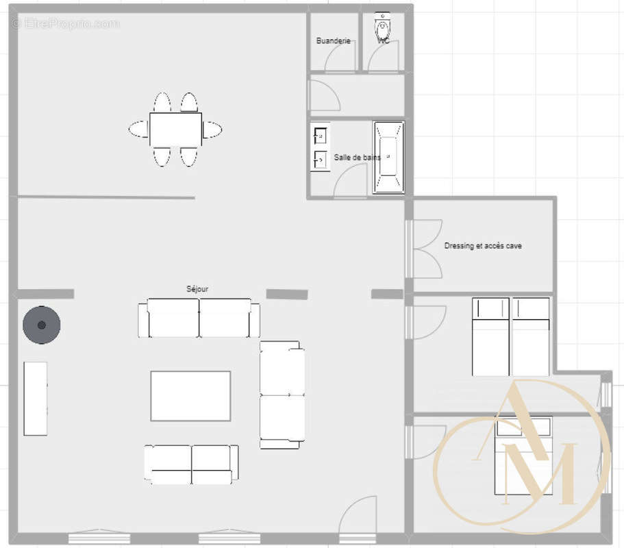 Appartement à SAINT-LEU-LA-FORET