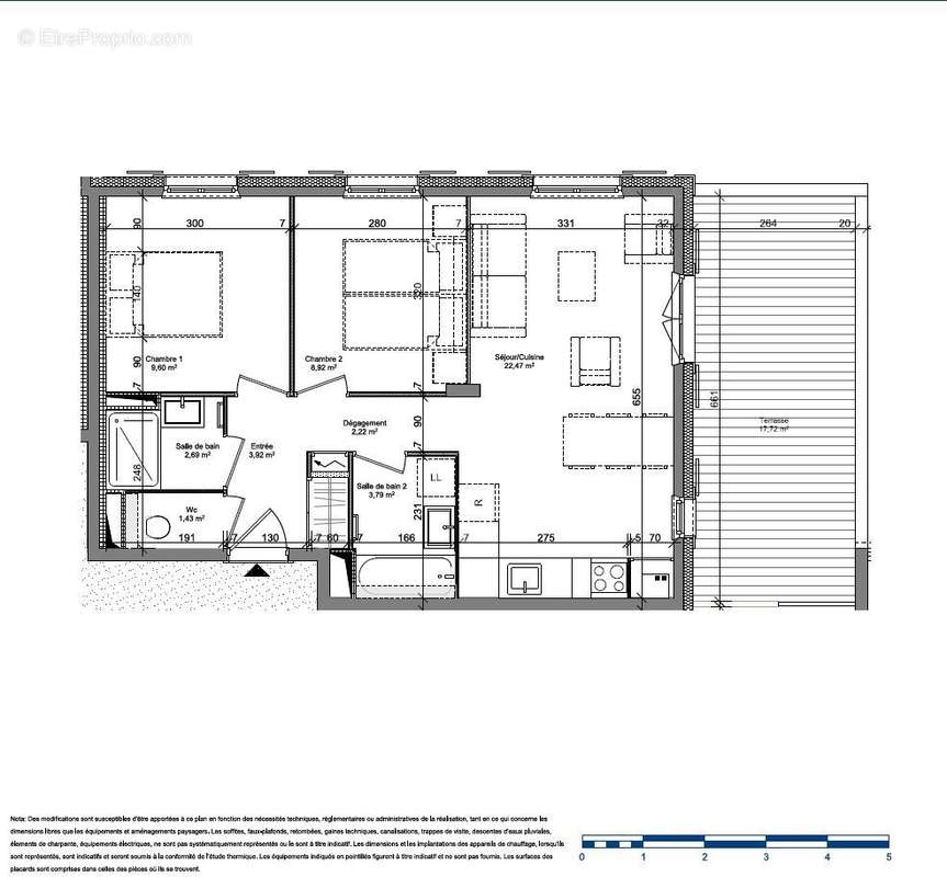 Appartement à SAINT-GERVAIS-LES-BAINS