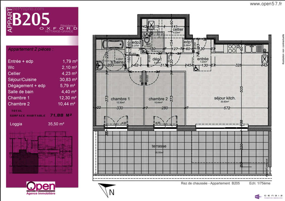 Appartement à HETTANGE-GRANDE