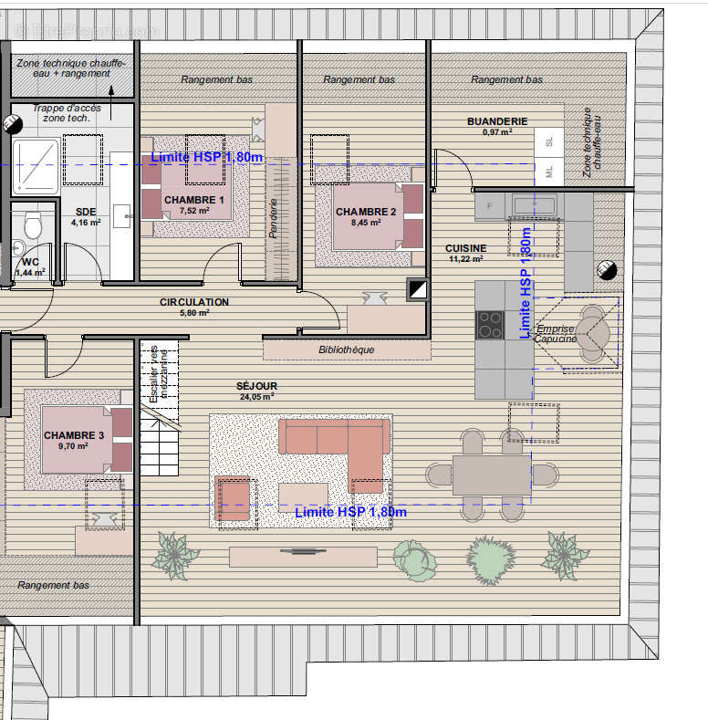 Appartement à BARCELONNETTE