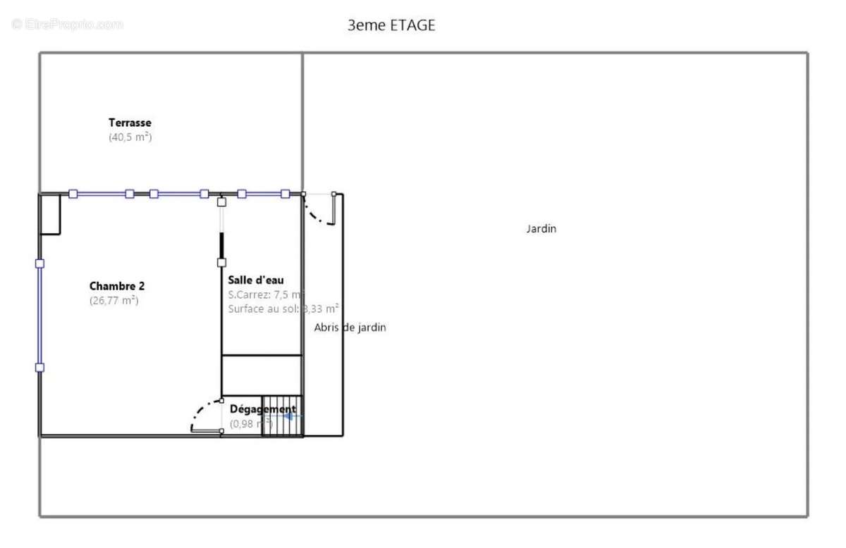 Appartement à LA TURBIE