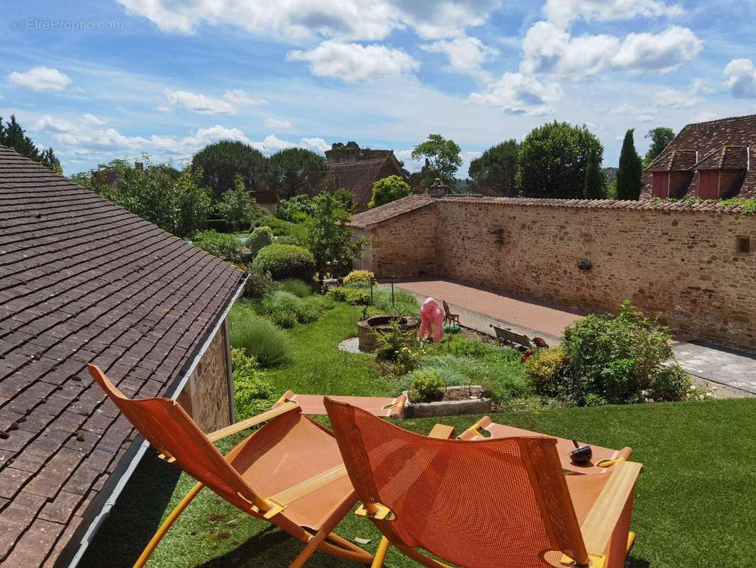 Terrasse étage - Maison à EXCIDEUIL