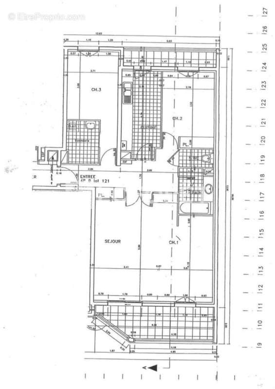 Appartement à COURBEVOIE