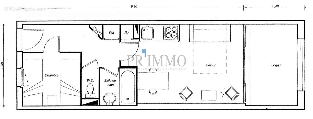 Appartement à LES ISSAMBRES