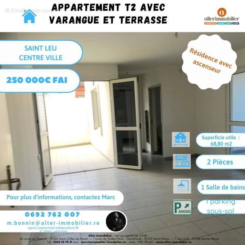 Appartement à SAINT-LEU