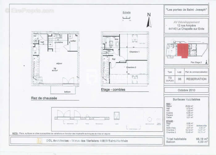 Appartement à NANTES