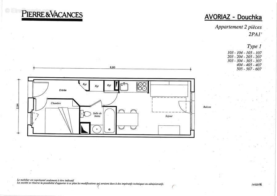 Appartement à MORZINE