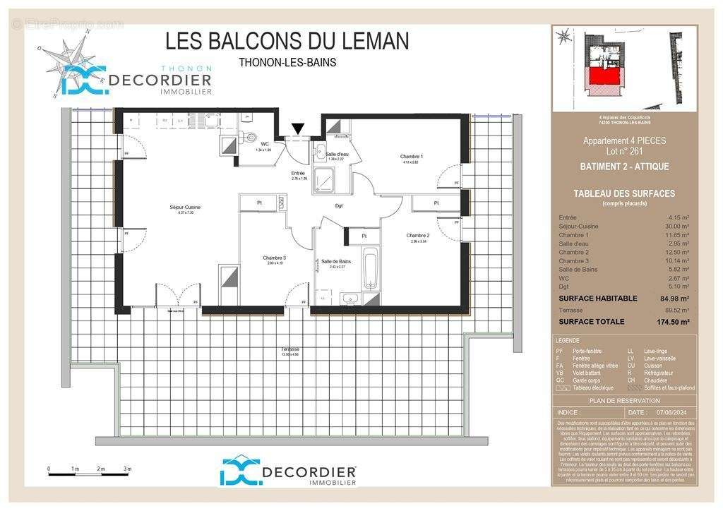 Appartement à THONON-LES-BAINS