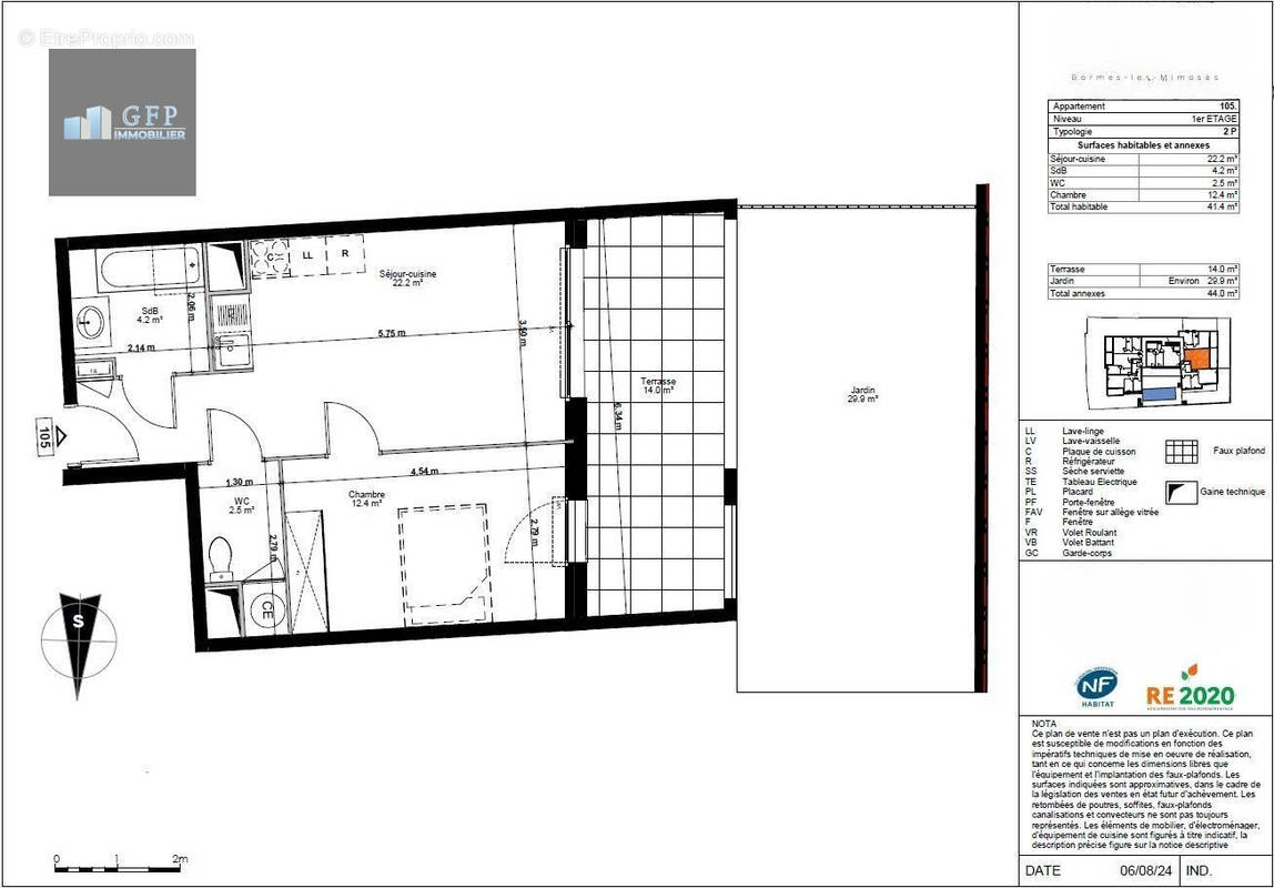 Appartement à BORMES-LES-MIMOSAS