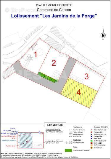 PLAN 1 - Terrain à CASSON