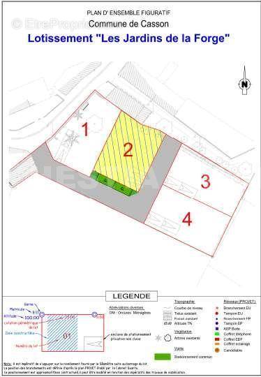 PLAN 1 - Terrain à CASSON