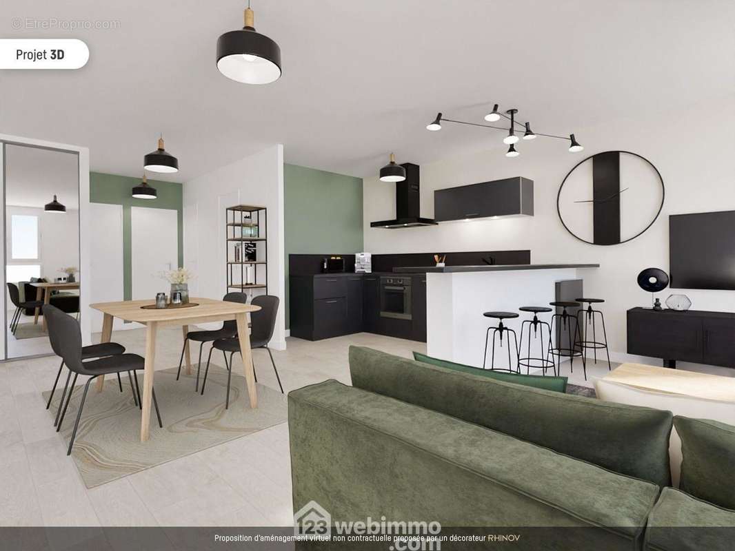 Proposition virtuelle avec... - Appartement à POITIERS