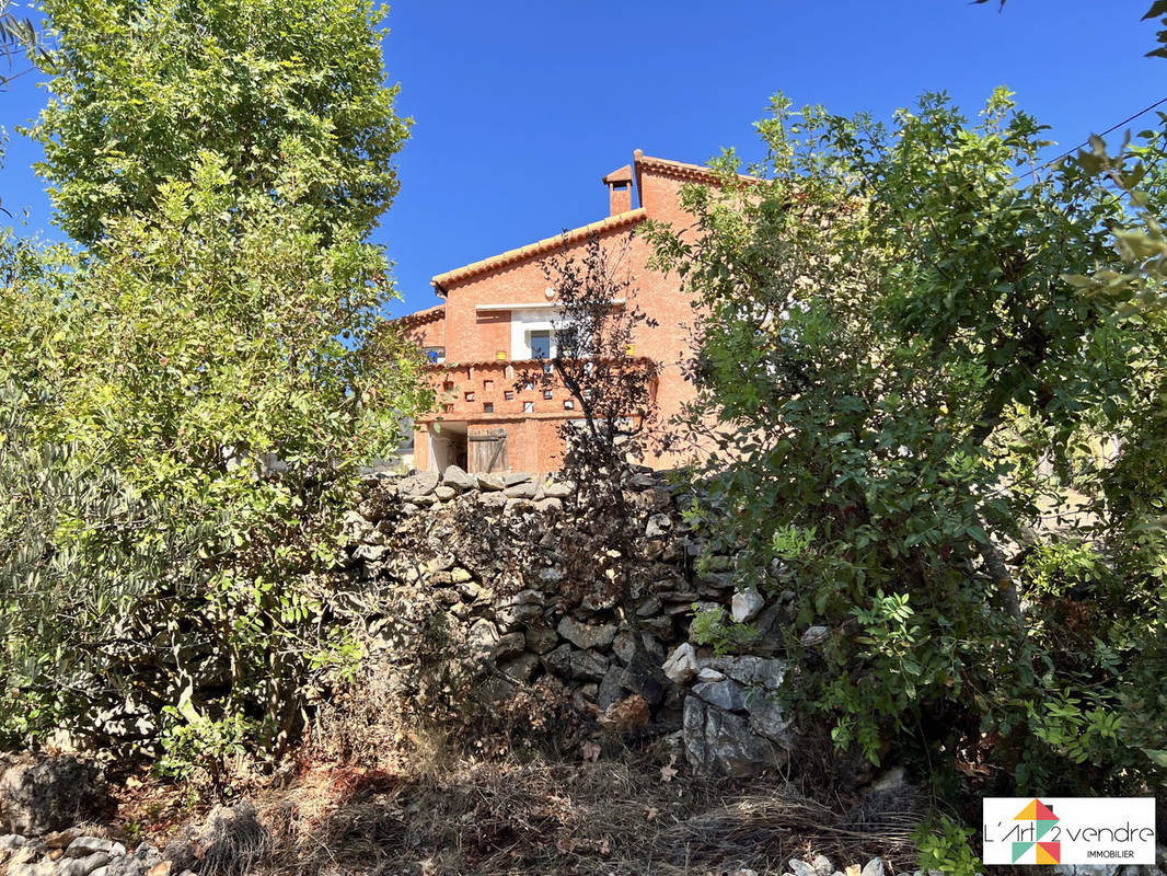 vue de la villa - Maison à SAINT-MAXIMIN-LA-SAINTE-BAUME