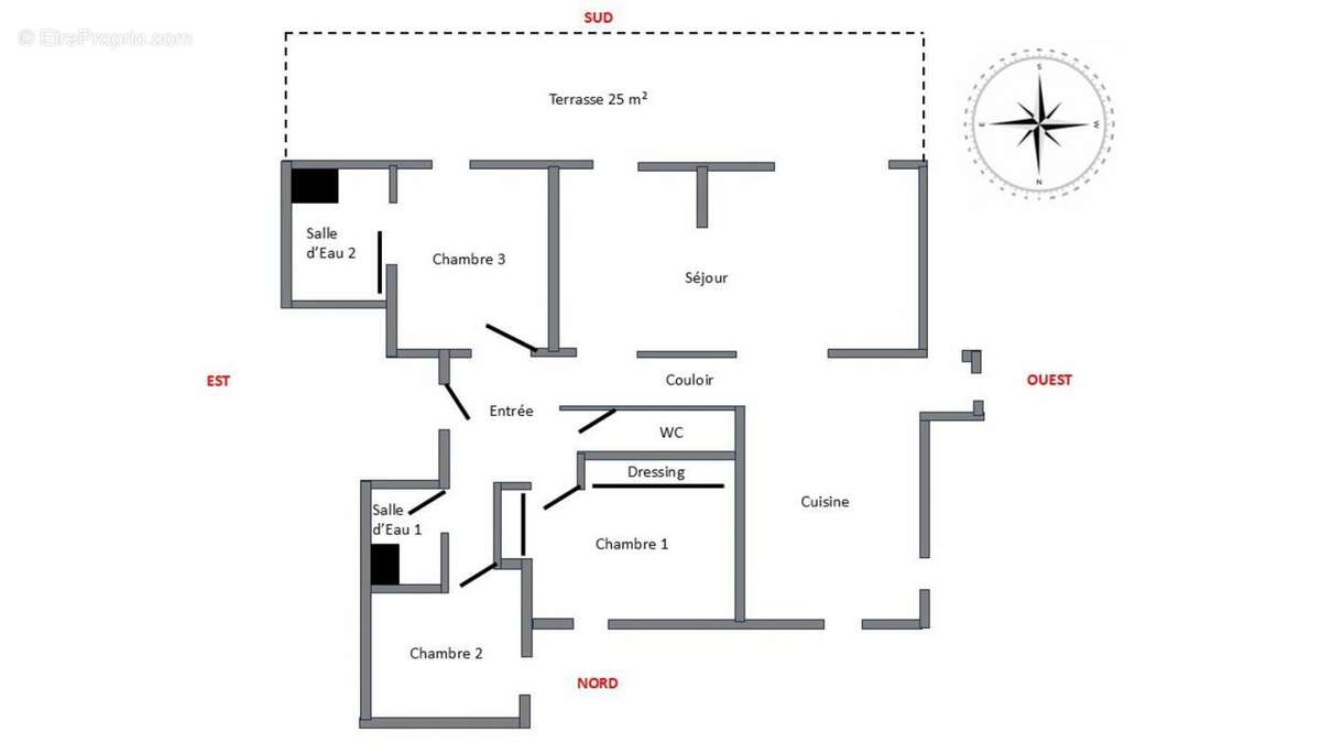 Appartement à SAINT-JACQUES-DE-LA-LANDE