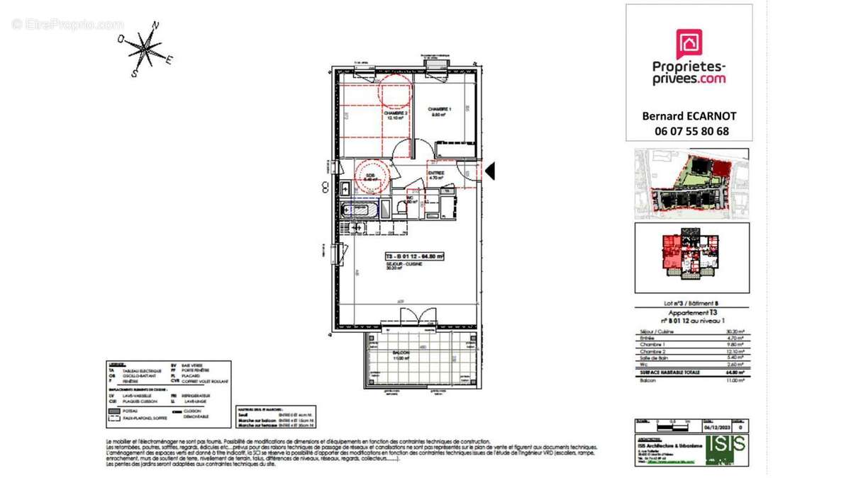 Appartement à SAINT-PAUL-DE-VARCES