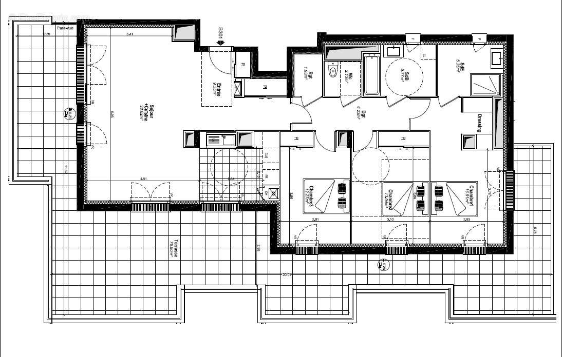 Appartement à LA CHAPELLE-SAINT-MESMIN