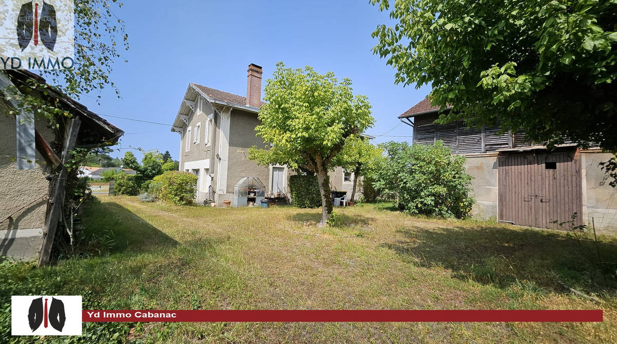 Maison à CABANAC-ET-VILLAGRAINS