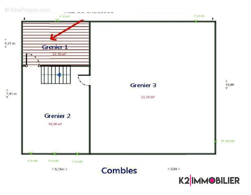 Appartement à ROCHEMAURE