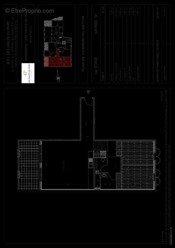 Appartement à BONIFACIO