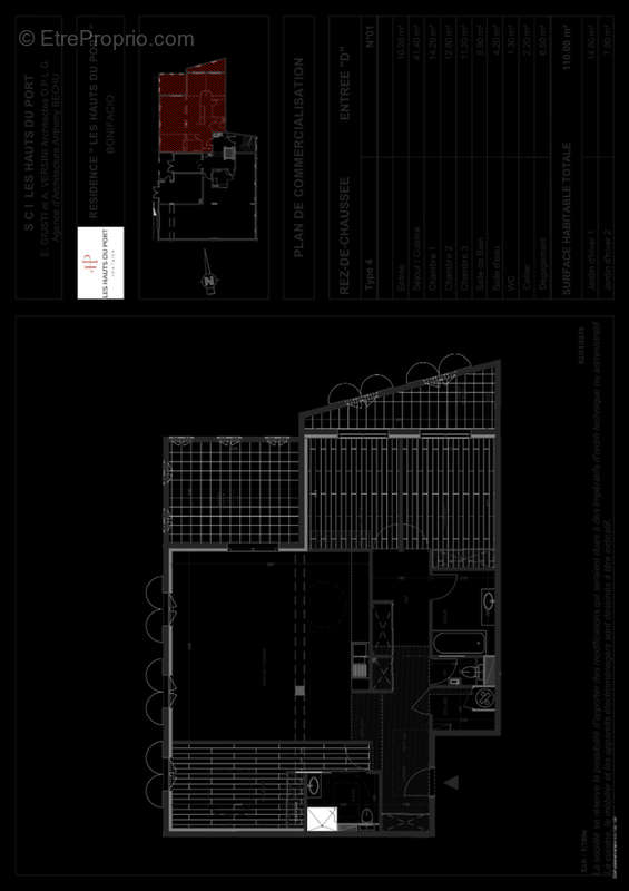 Appartement à BONIFACIO