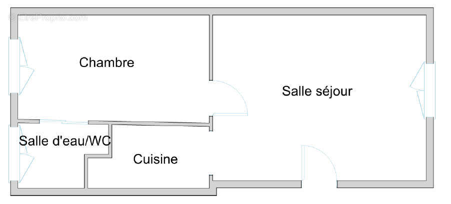 Appartement à PARIS-18E