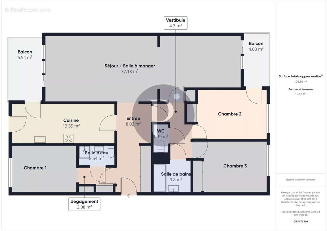 Appartement à CHATENAY-MALABRY