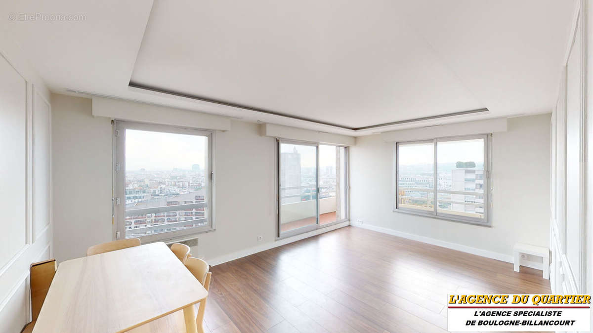 Appartement à BOULOGNE-BILLANCOURT