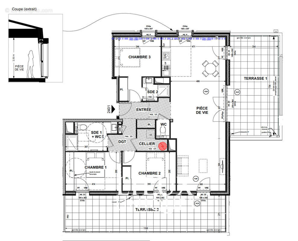 Appartement à LA ROCHE-SUR-YON