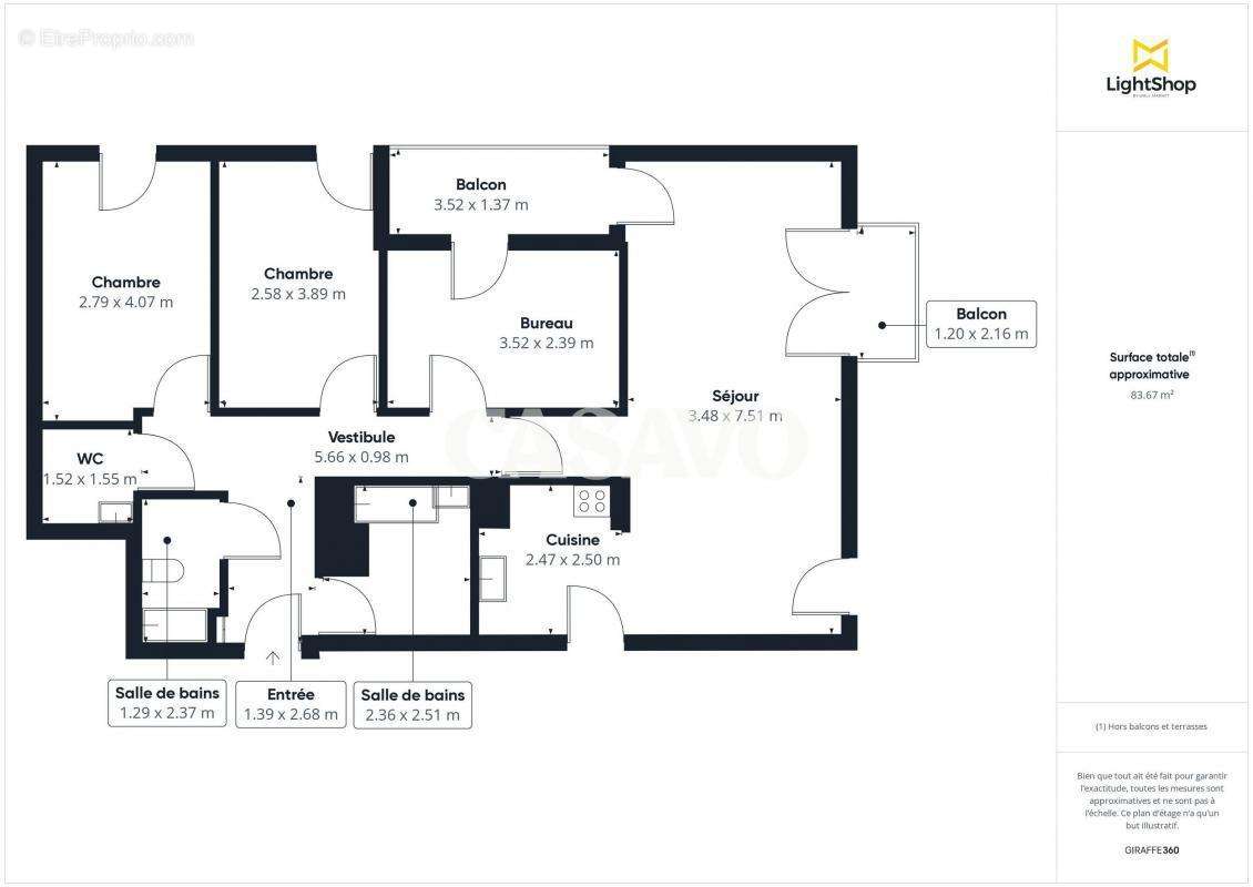 Appartement à COLOMBES