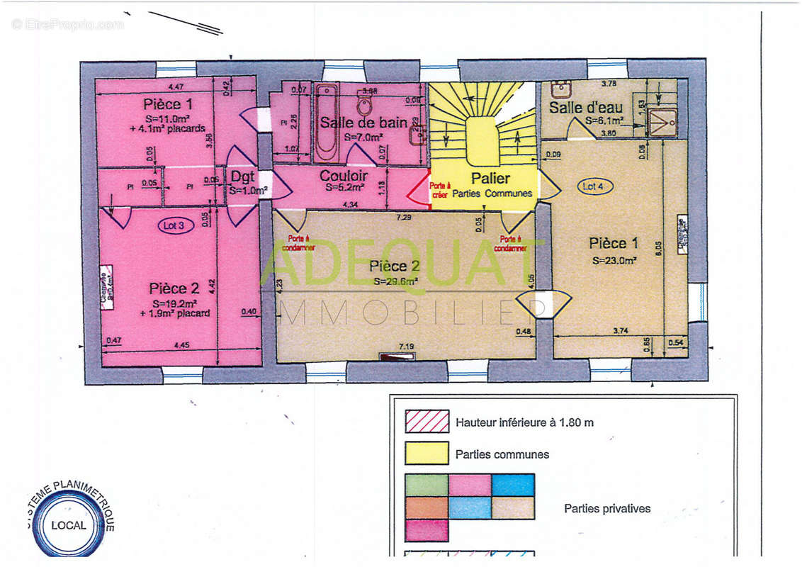 Appartement à LA TOUR-DU-PIN