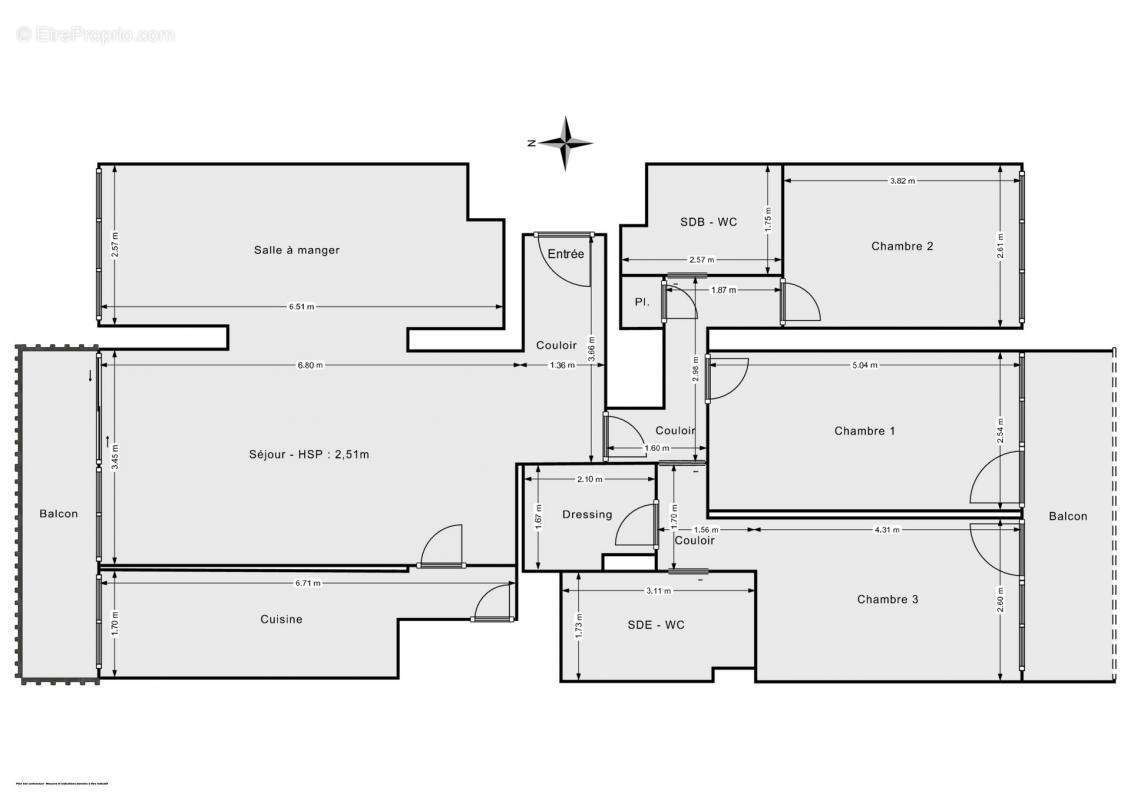 Appartement à PARIS-15E