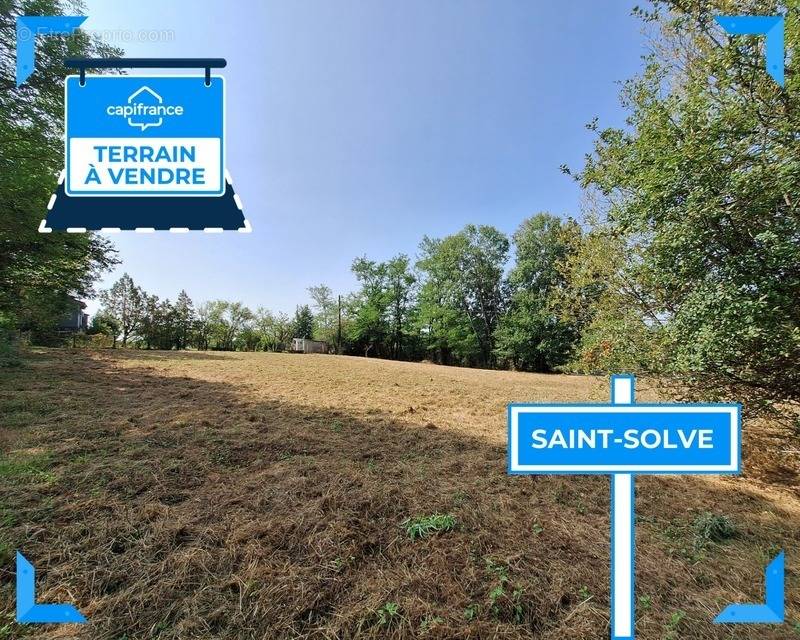 Terrain à SAINT-SOLVE